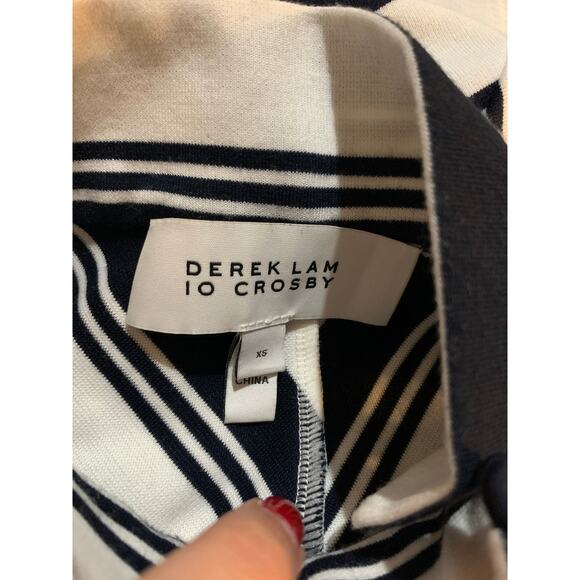 DEREK LAM 10 CROSBY Rachel Comey Stripe Dress XS - Picture 4 of 7